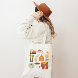 Sac en tissu Autumn - Cabas Autumn Essentials