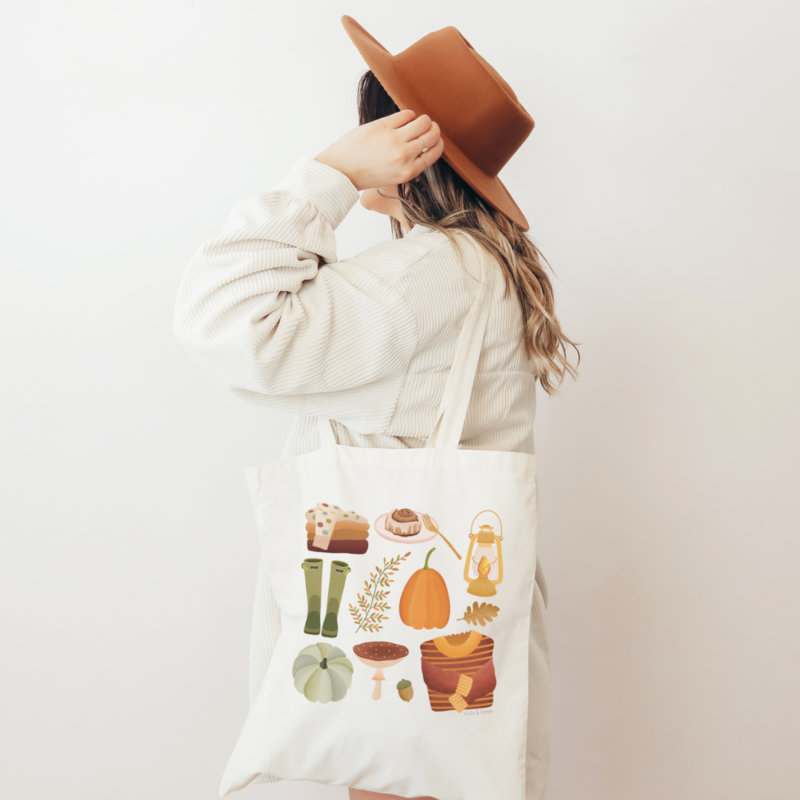 Sac en tissu Autumn - Cabas Autumn Essentials