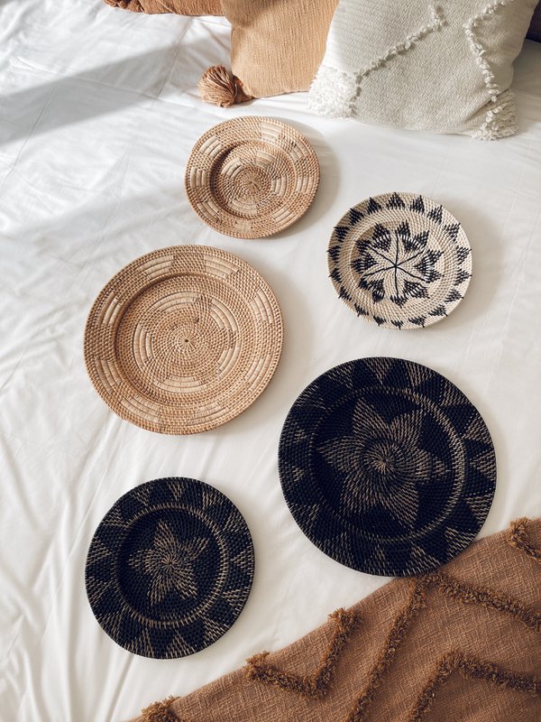 Lombok Wall Decor Black - 30cm
