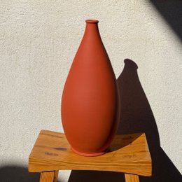 The tamuda vase - terracotta mat