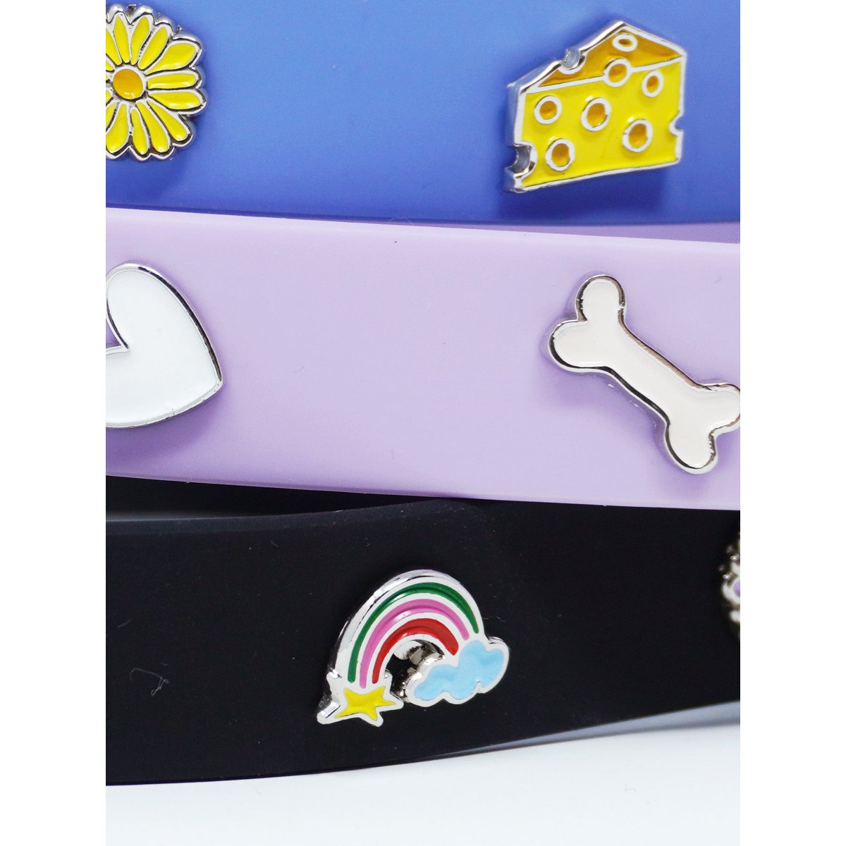 Rainbow dog collar trailer