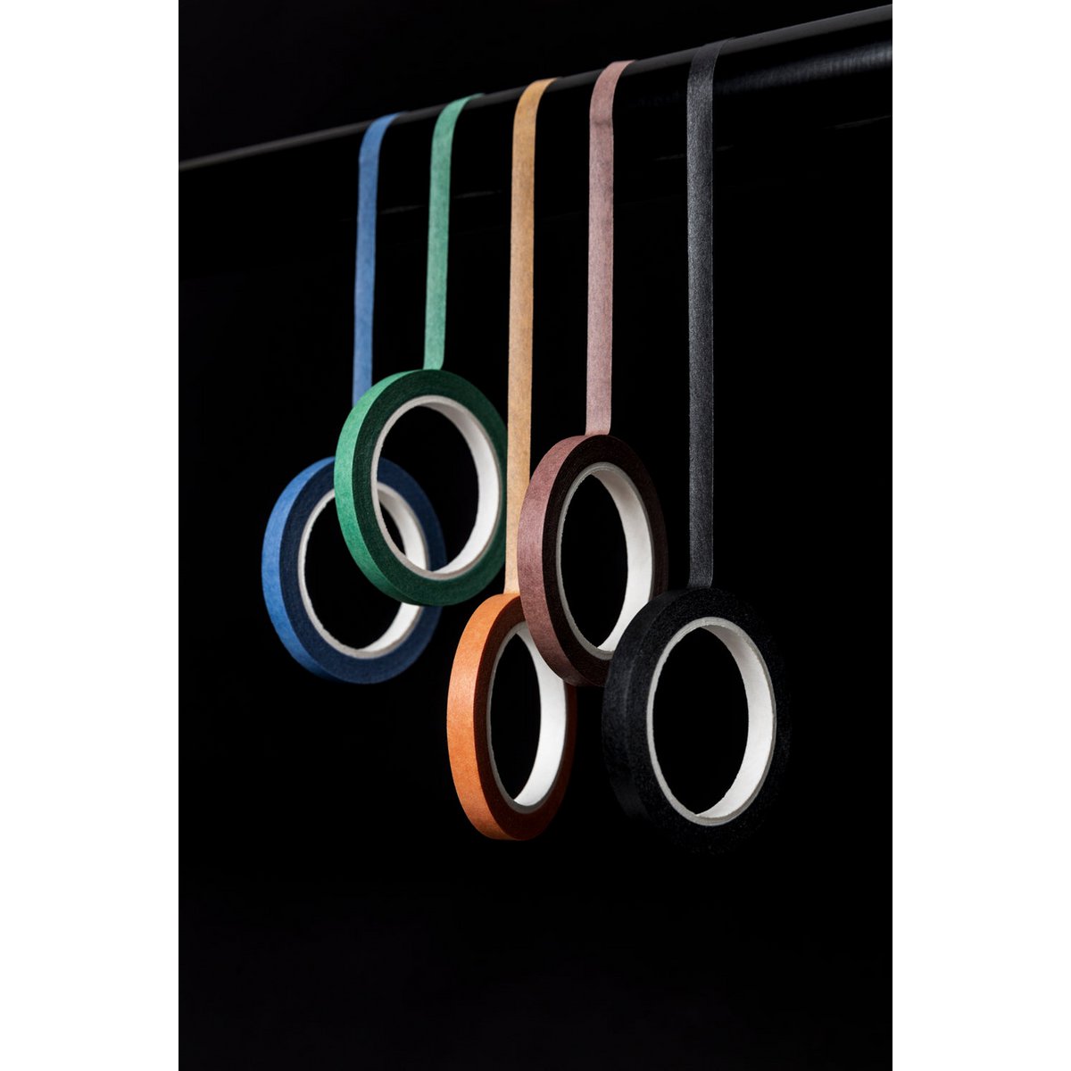 lente gekleurde dunne washi tape bundel