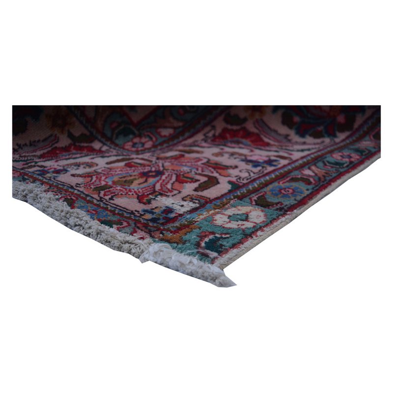 Overfarvet Vintage Pink Orientalsk tæppe