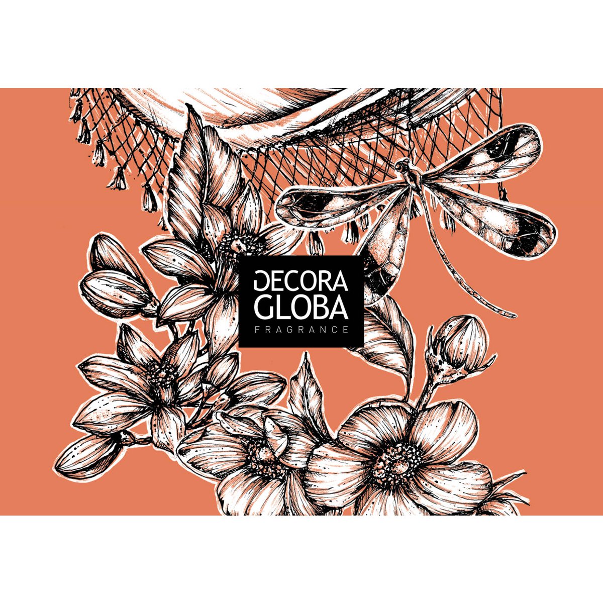 Scented candle | Citrus and floral fragrance of orange blossom fields | Siesta en los Naranjos | 220gr
