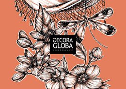 Scented candle | Citrus and floral fragrance of orange blossom fields | Siesta en los Naranjos | 220gr