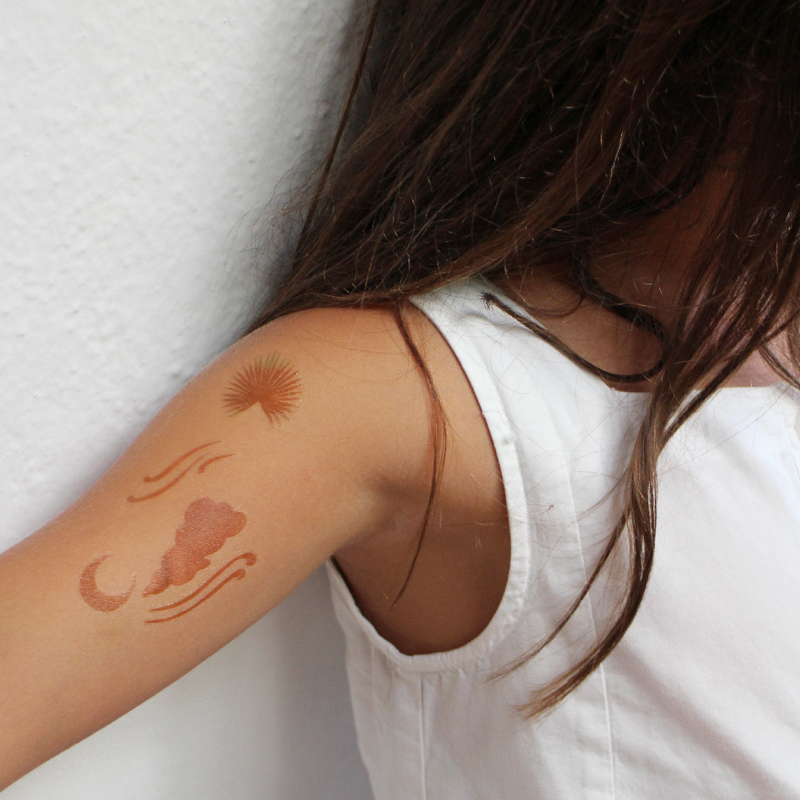 Golden Garden - Midlertidige tatoveringer