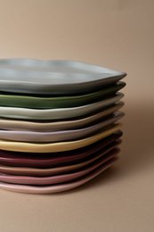 Sisi lips plate, pink