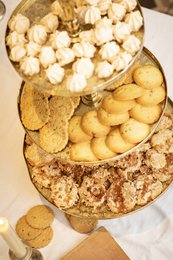 Biscotti fondenti al cioccolato e gocce di nocciole - busta da 100 g