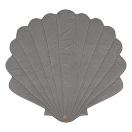 Aksamitna mata muszelkowa „Dove grey”