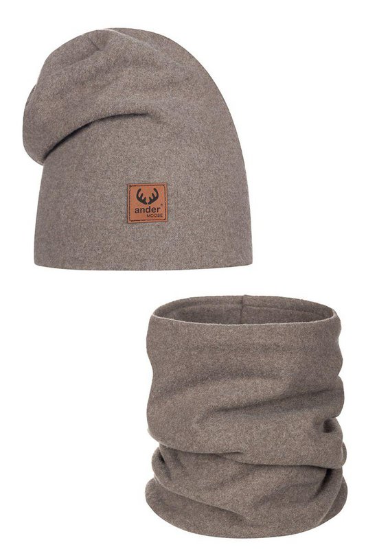 BENIAMINA hoed met snood - ZWART