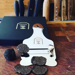 Roestvrijstalen mandoline voor truffels
