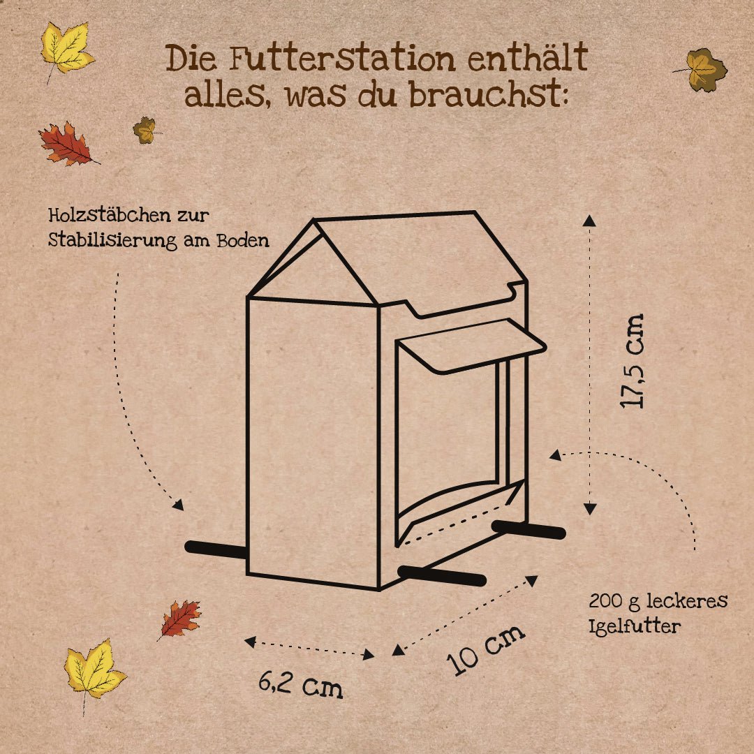 Freiluftbuffet Igel
