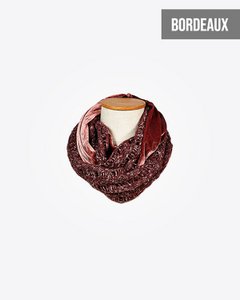 Snood met fluwelen voering: LIZBET