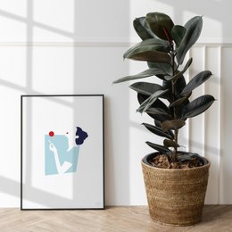 Poster "Chill Time" - A4 & 30x40cm - Art print