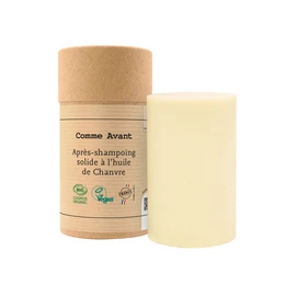Solid conditioner with hemp oil