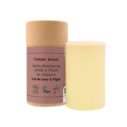 Solid conditioner with hemp oil