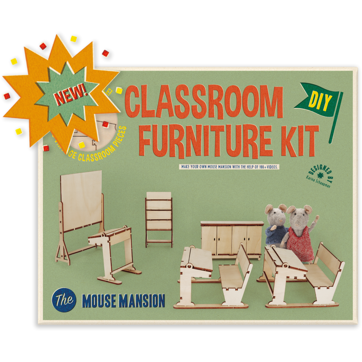 Mobiliario en kit - Aula - La Casa del Ratón