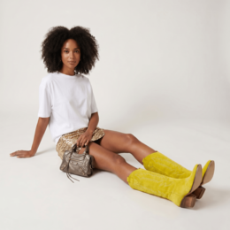 Dallas Midi Bergamot Texan Boots