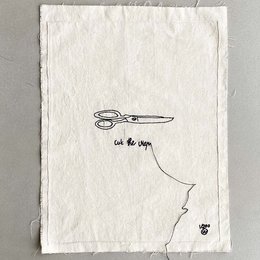 stitched art 'cut the crap'
