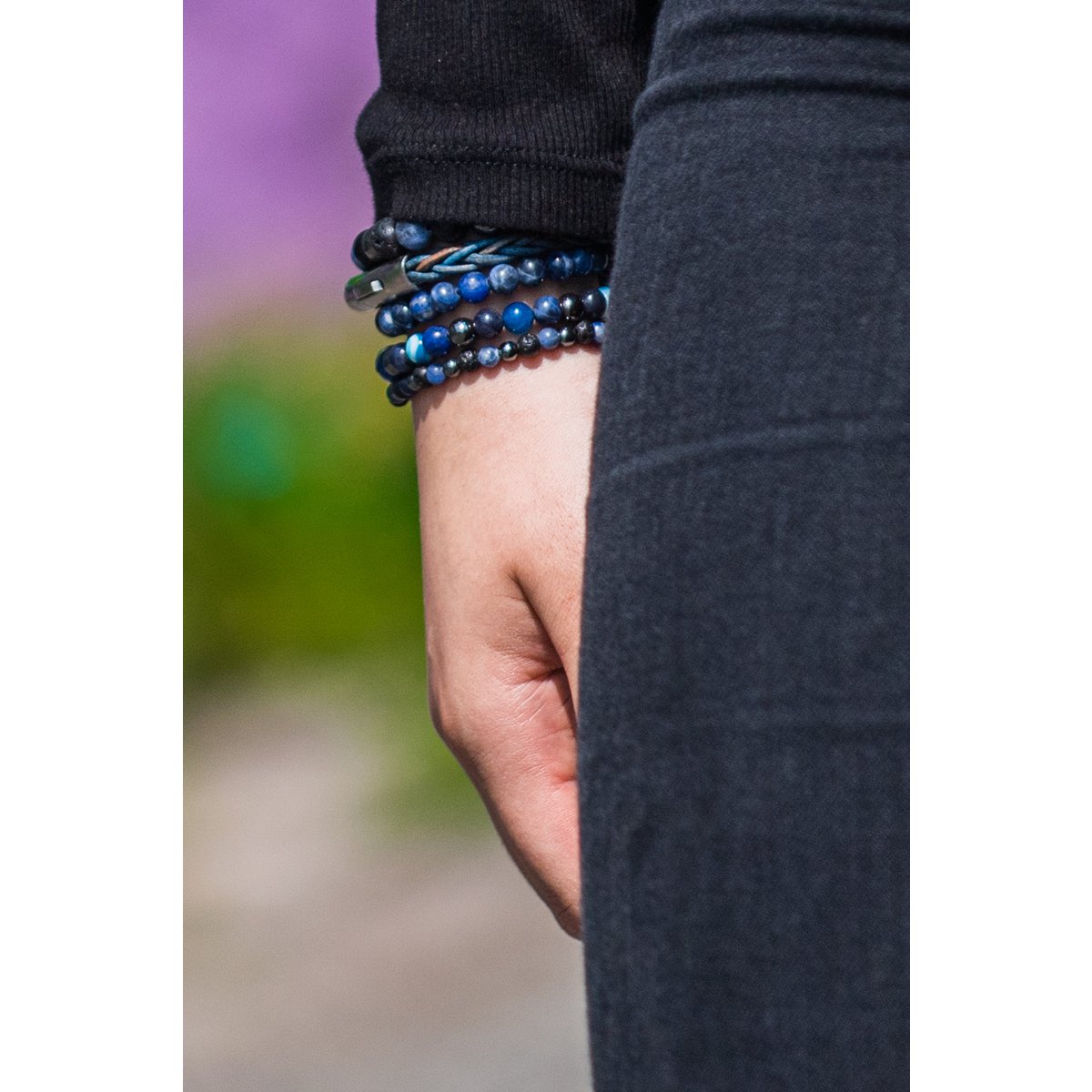 Nane mix blauw en zwart