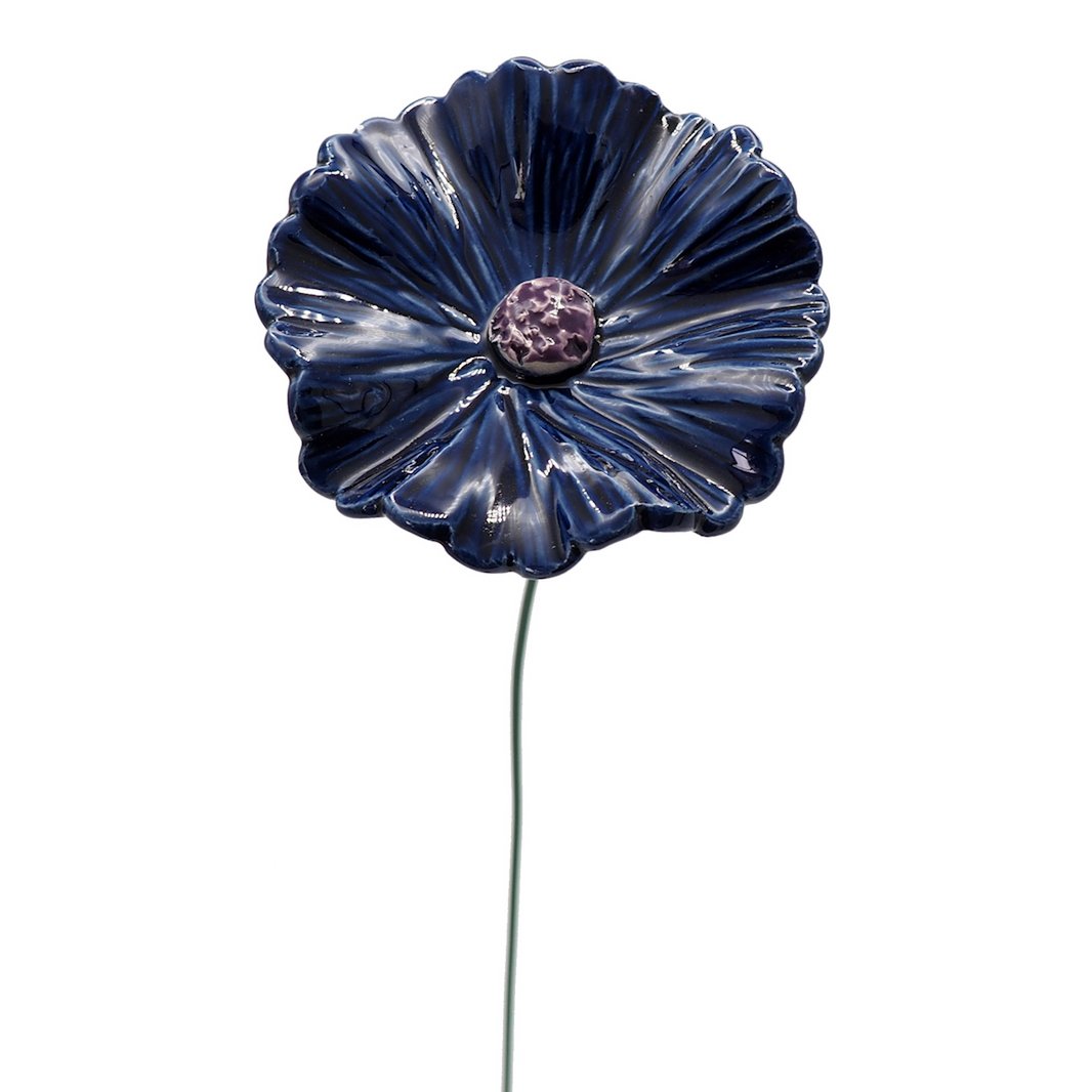 Cornflower blue large 8 cm