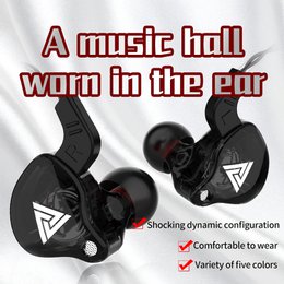 3.5mm câble filaire écouteurs QKZ AK6 HiFi qualité sonore écouteur avec fil jeu casque Gamer casque basse pas cher vente écouteurs