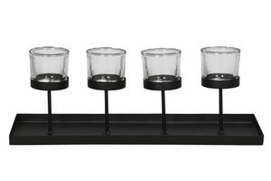 Tablet rectangular with glasses X4