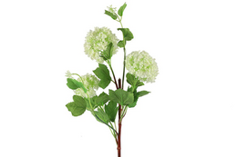 Kunstbloem Viburnum opulus wit- L8B8H86CM