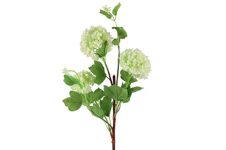 Kunstbloem Viburnum opulus wit- L8B8H86CM