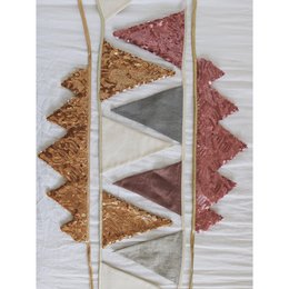 Guirlande de Sequins « Rose et Gris »