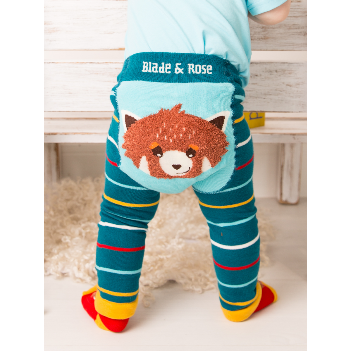 Chip the Red Panda Leggings