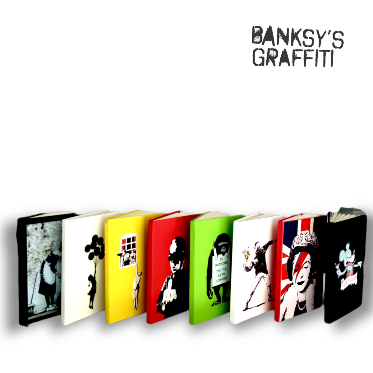 Libreta Banksy tamaño A5 - Lizzy Stardust