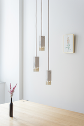 Lamp/One Calacatta Marble Trio Chandelier