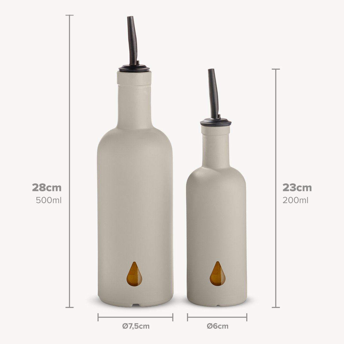 Dúo 'Drizzle & Sizzle' de aceite de oliva especiado | arcilla caliente