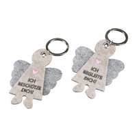 Keychain angel guardian angel 2-assorted, height 8.5 cm