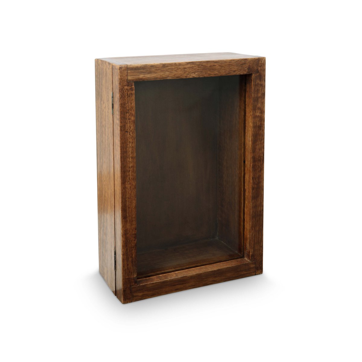 Wall Cabinet Wood Brown Small 33x23x11cm