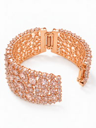 Errötendes Diamant-Couture-Schmuckset