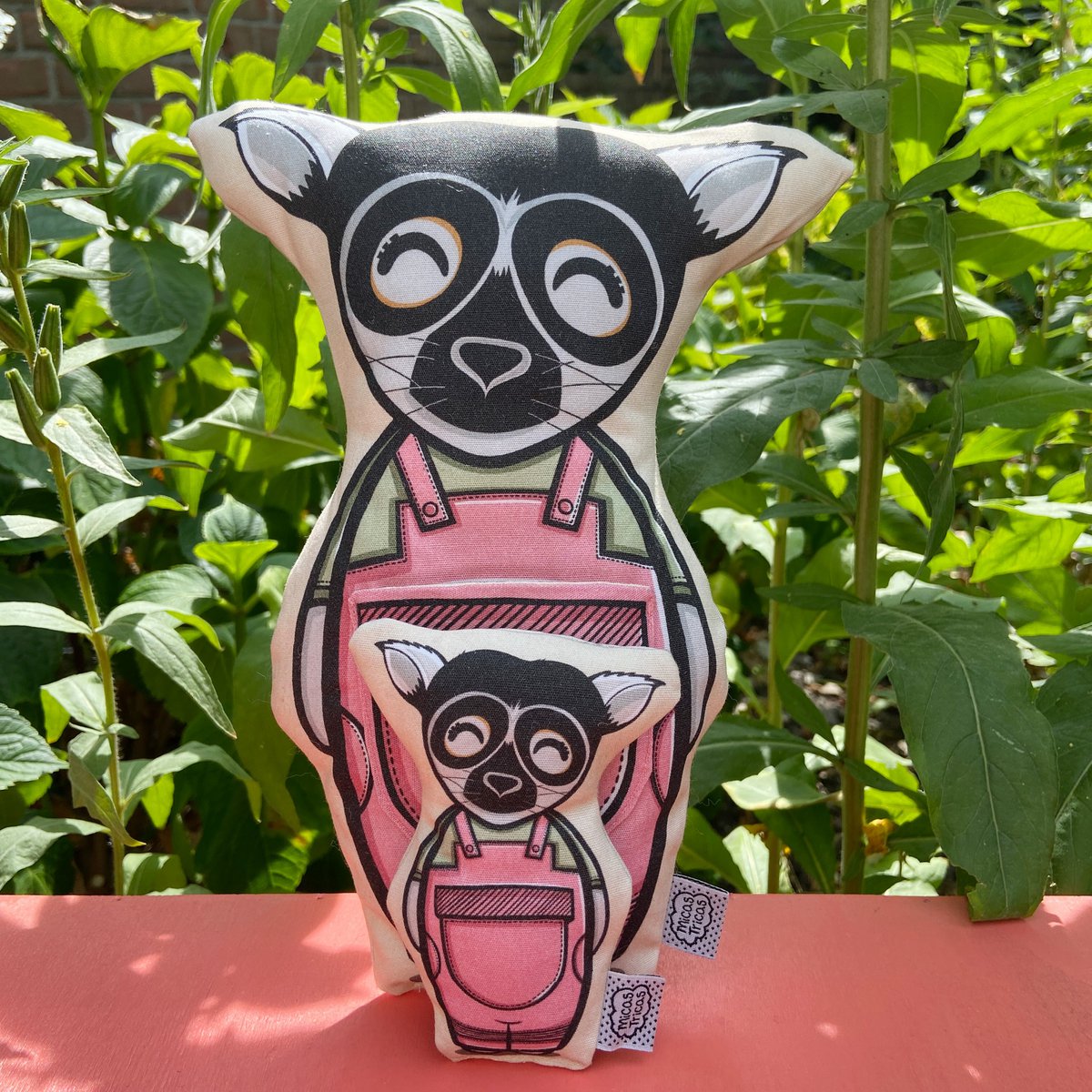 Ekologiczna miękka zabawka Lemur