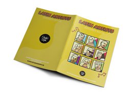 Libro de actividades para colorear de artistas latinos