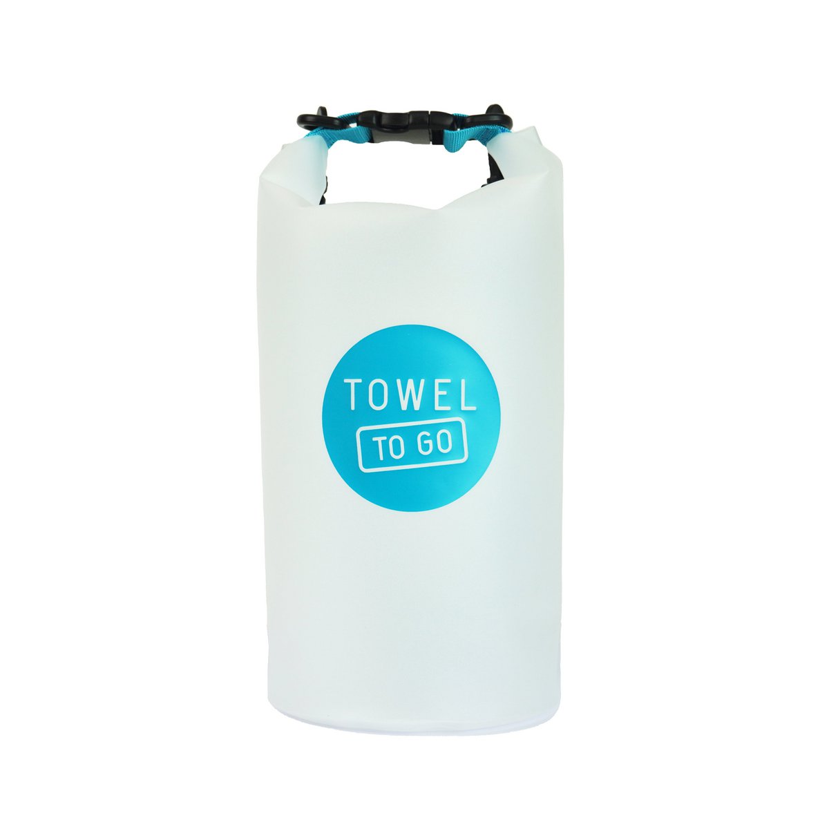 ASCIUGAMANO DA GO Borsa Roll N Go Dry 5L | Borsa da surf per piscina da spiaggia trasparente impermeabile | Blu