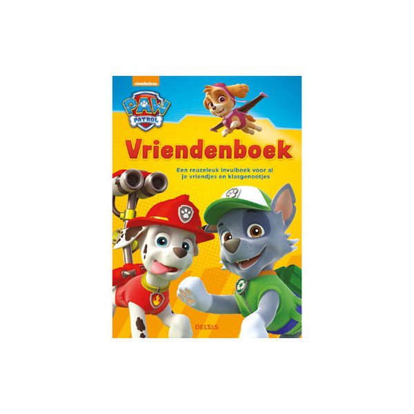 Deltas Paw Patrol-Freundesbuch