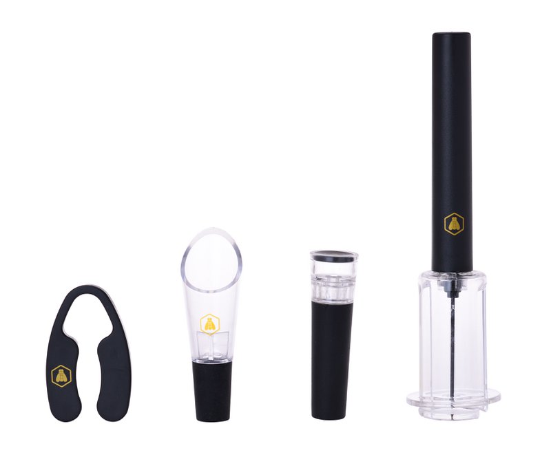 LAGUIOLE AIR PUMP WINE OPENER WINE BOX 4 ACCESSORIES