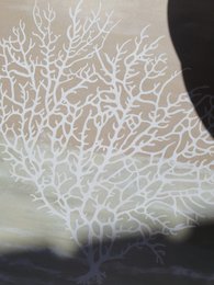 Póster Scandi Coral "Coral Of The Sea" A4 - Impresiones artísticas sostenibles sobre papel reciclado en celofán