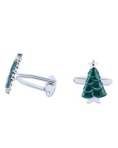 Cufflinks - Xmas tree
