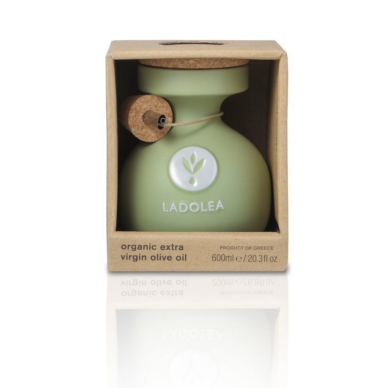 Organiczna oliwa z oliwek z pierwszego tłoczenia, średnio owocowa, odmiana Koroneiki, karton 600ml