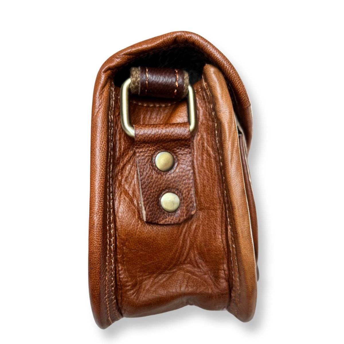 CHEYENNE genuine goat leather shoulder bag