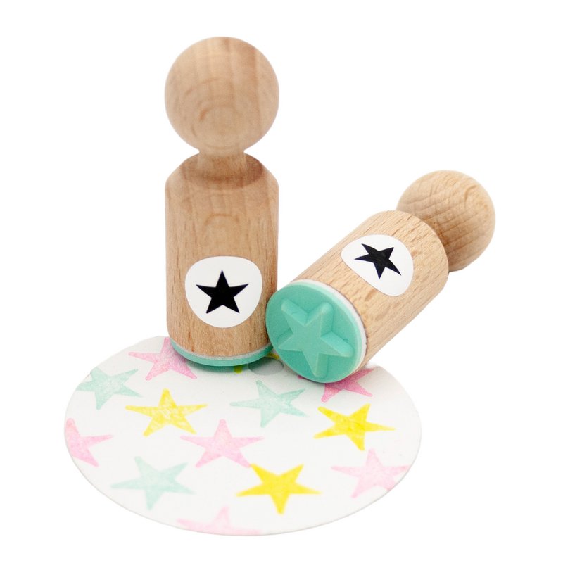 Mini tampon étoile pour des accents créatifs