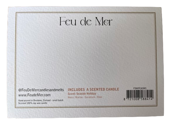 Du er en perle! - fyrfadslys kort
