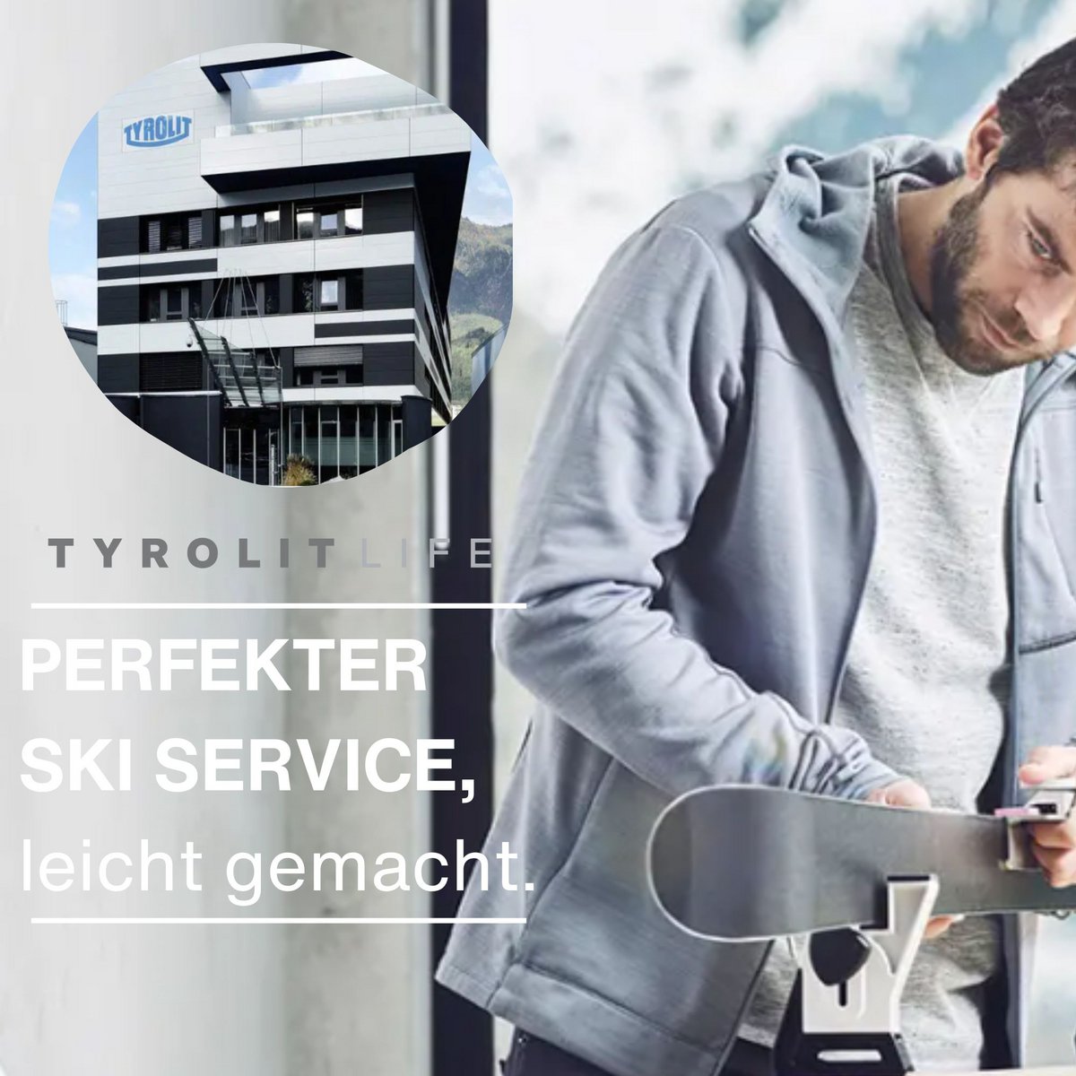 Extractor de flancos Tyrolit Life - procesamiento de bordes preciso y cuidadoso para esquís y tablas de snowboard - la base perfecta para bordes limpios - ajustable de forma flexible