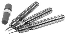 Uhrmacher Ausschlägerkolben-Set (3-teilig) mit austauschbaren Ersatzspitzen (0,7 / 0,8 / 0,9 mm)